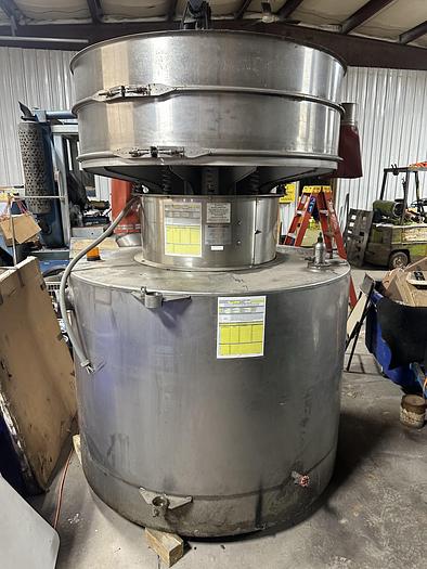 Used TEA  60" Shaker Screen with tank