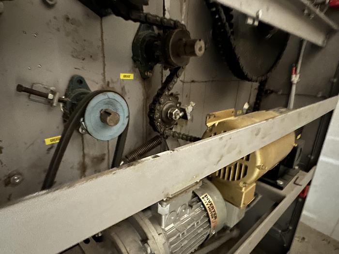 Used Chicago 24" x 136" gas ironer