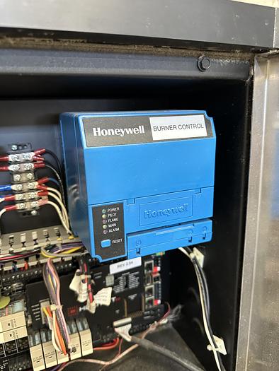 Used RBI water heater with storage tank