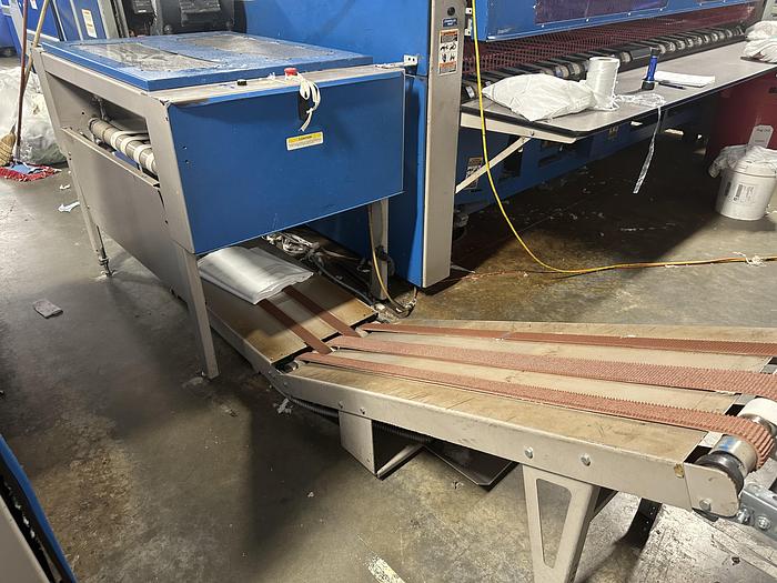 Used Chicago sheet folder w/stacker