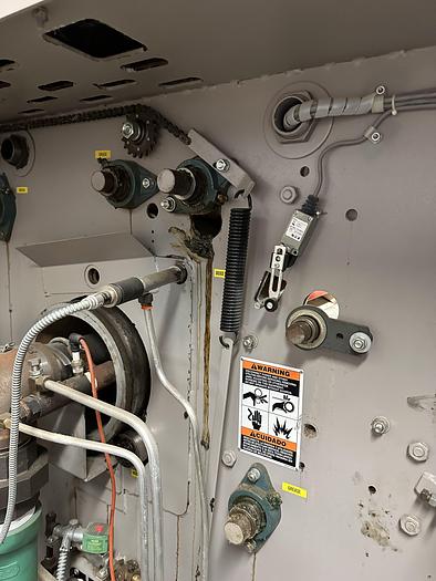 Used Chicago 24" x 136" gas ironer