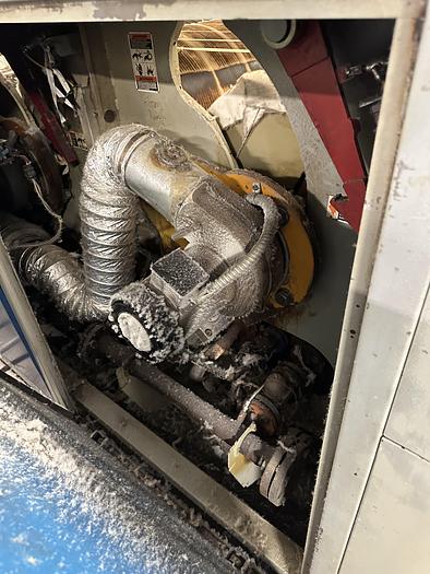 Used Chicago 2 roll 32" steam ironer