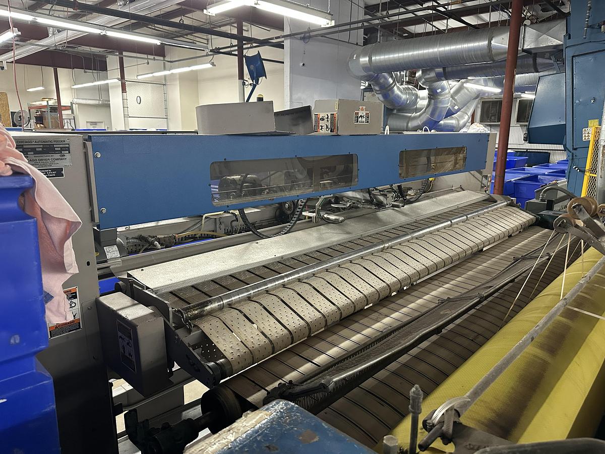 Used 2012 Chicago Dryer Blanket Blaster Edge