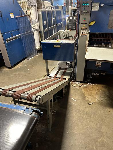 Used Chicago sheet folder with stacker