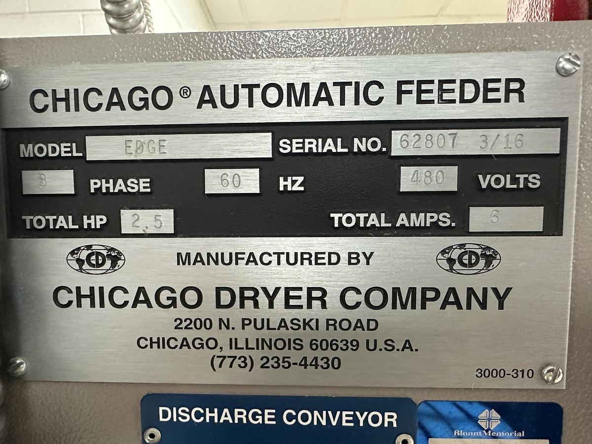 Used 2016 Chicago Dryer Edge