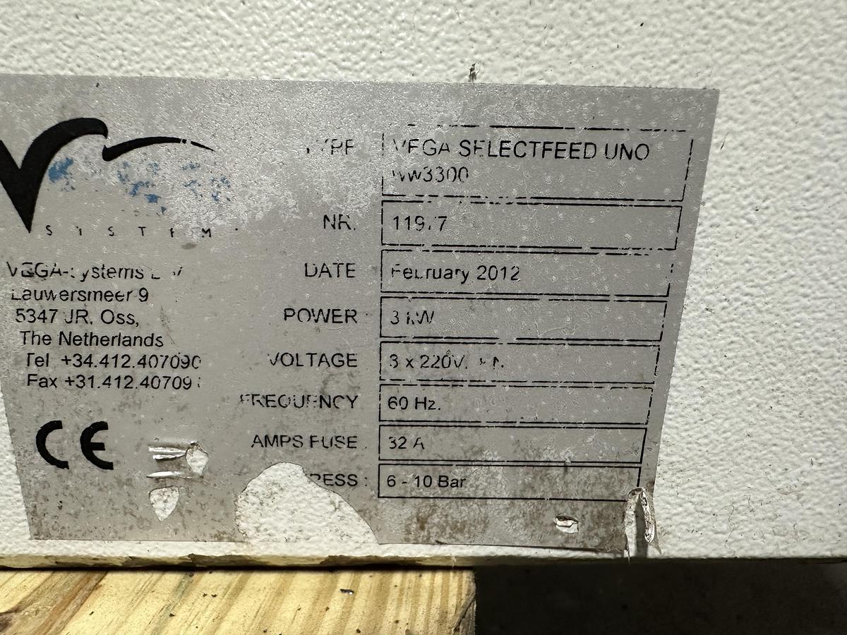 Used Vacuum table feeder