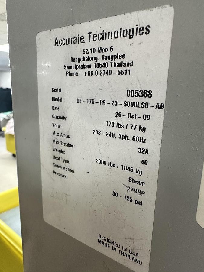Used 2009 B&C Technologies DE-170