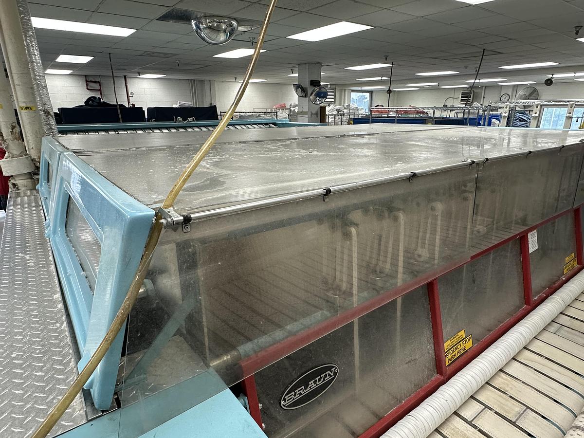 Used 2002 BRAUN 2 ROLL STEAM IRONER