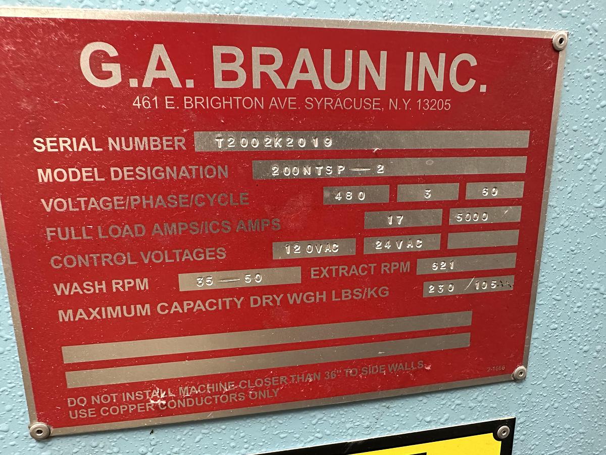 Used 2002 BRAUN 200NTSP-2