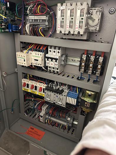 Used Chicago 24" x 136" gas ironer