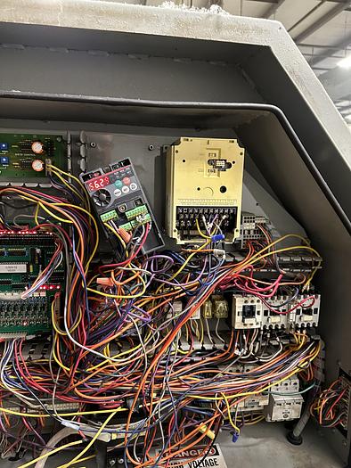 Used Chicago sheet folder with stacker