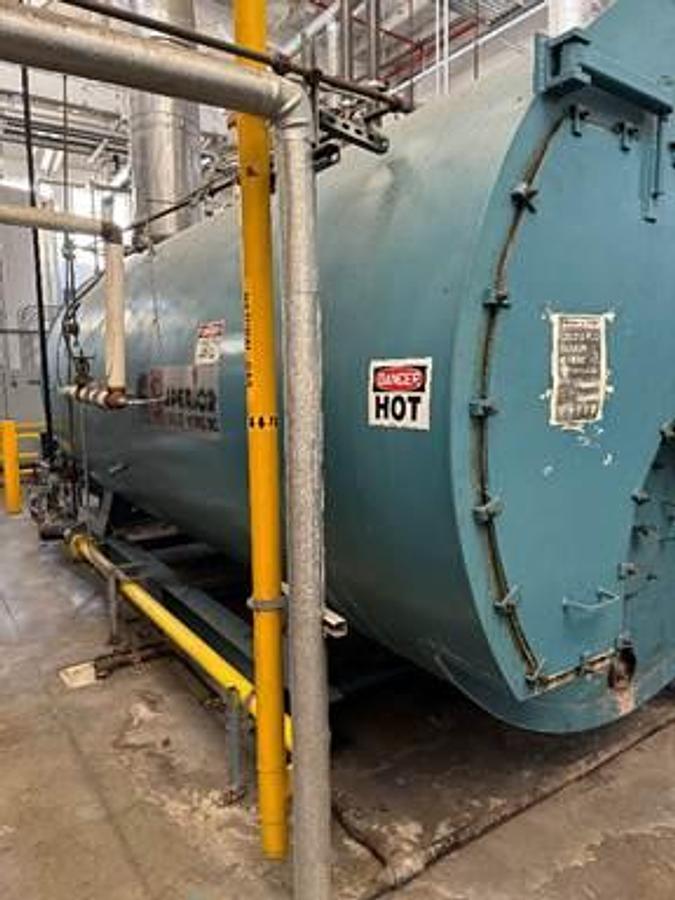 Used Superior 400HP boiler with economizer
