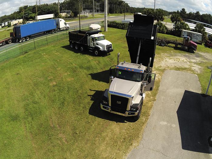 Used 2016 CATERPILLAR FACTORY DUMP TRUCK
