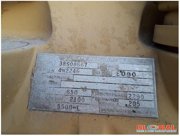 Used Item 0606 : Caterpillar 3412 Engine