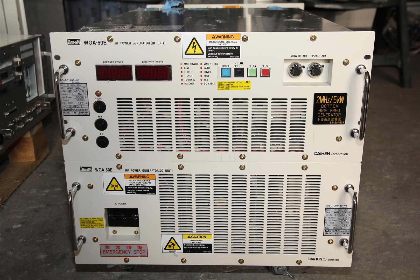 Used Daihen wga-50e-v RF generator