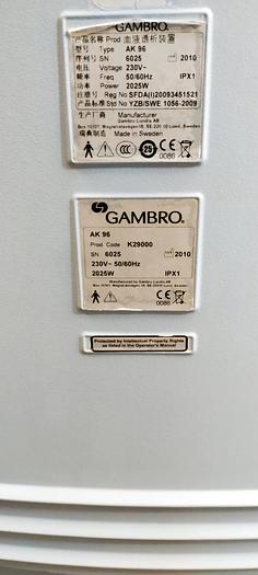 Gebraucht Gambro AK96 Gerät