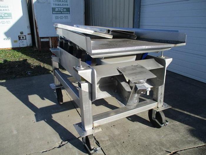 Used Key Technologies Vibratory Conveyor; Md#437278-1