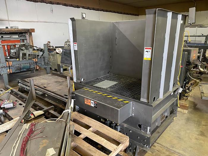 Used Whallon High Speed Bright Can Palletizer