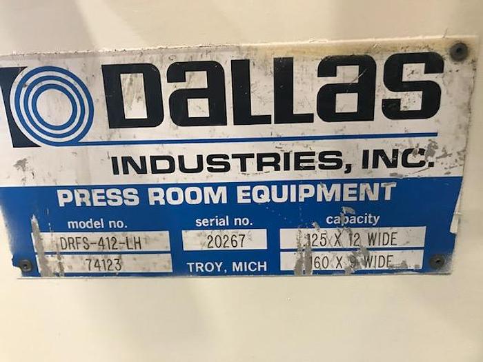 Used DALLAS PTS-376-LH, DRFS-412-LH