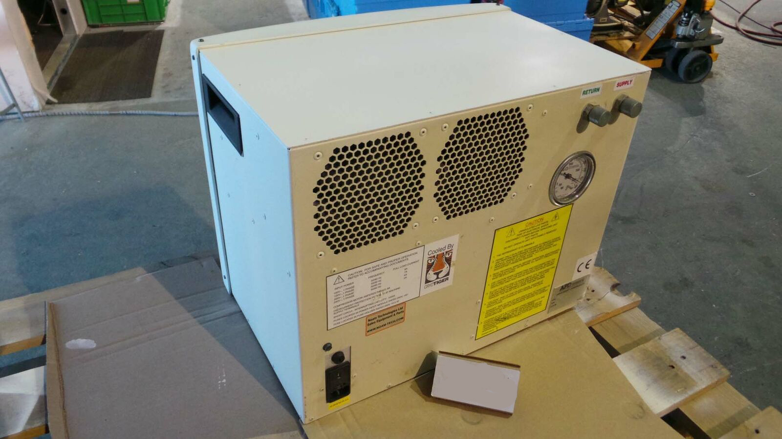 Used APD Cryogeincs T1101-01-000-14 Compressor, T1101-01-000-14 / APD Cryotiger Compressor Cooling S