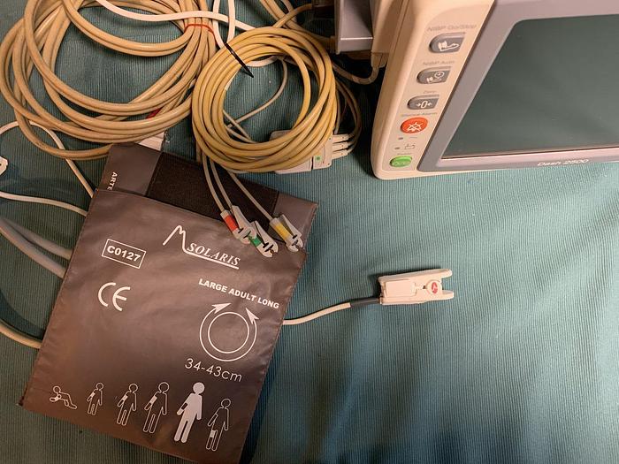 Used GE Dash 2500 Patientenmonitor mit Zubehör