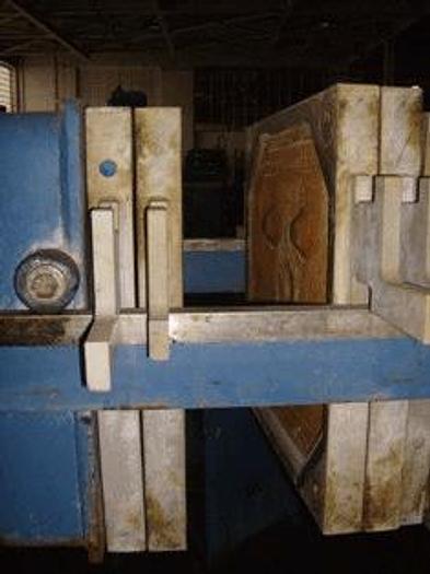 Used 8 CU. FT. JWI FILTER PRESS – POLYPRO. – 630 MM – C.G.R.