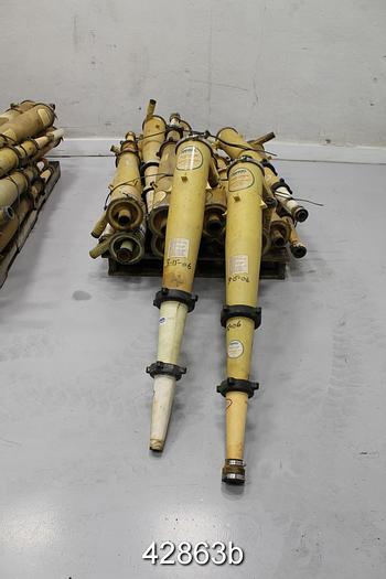 Used Andritz 606 Low Density Cleaners With Ceramic Tips #42863