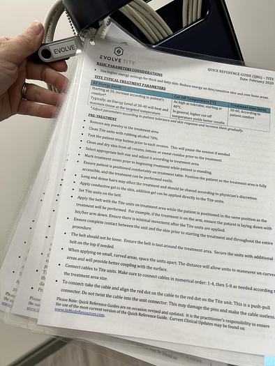 Used 2020 InMode Evolve/ Embody w/ all applicators