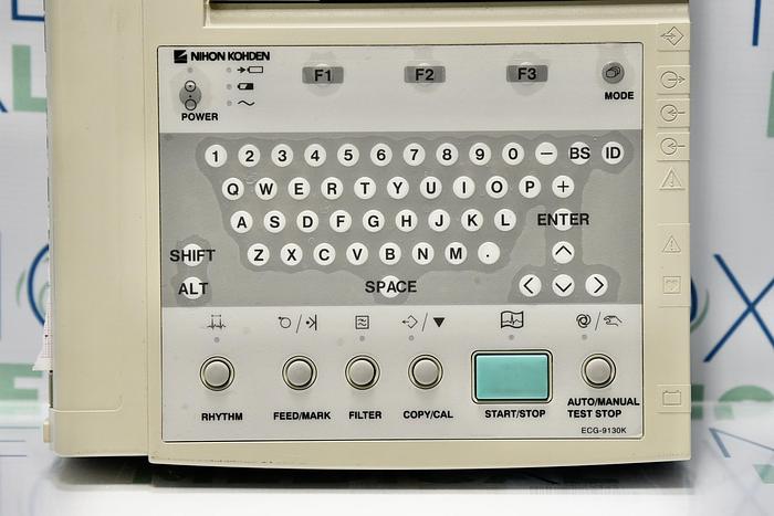 Used NIHON KOHDEN ECG-9130K MACHINE
