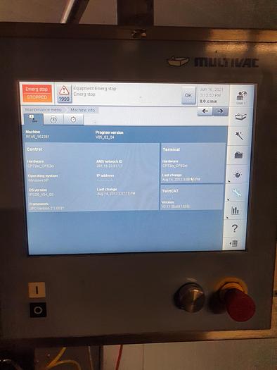 Used 2012 MULTIVAC R145 Thermoformer