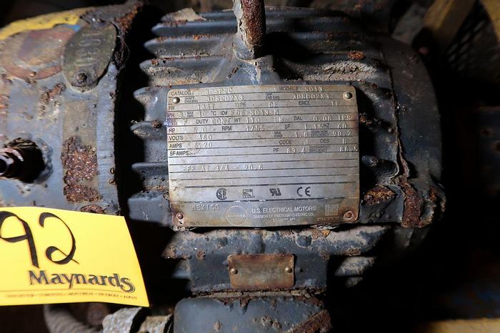 Used GOULD 1X2-10 CENTRIFUGAL PUMP 5 HP