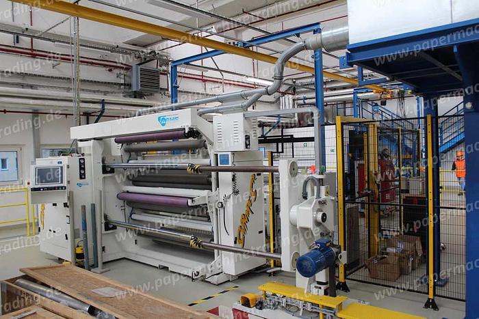 Used (FRW-155) - Slitter Rewinder 1600mm Ashe