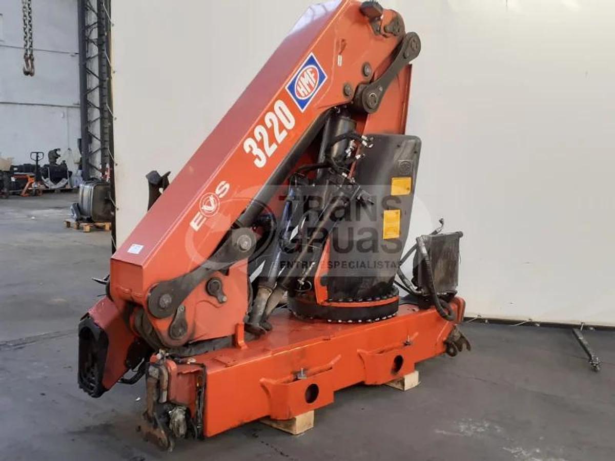 Usado Grúa hidráulica HMF 3220 K5 usada en venta