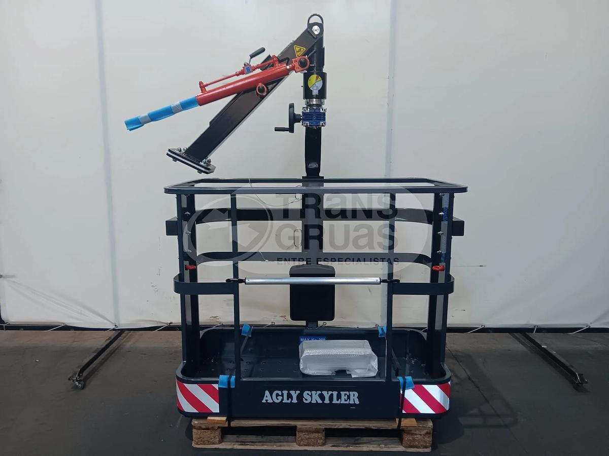 Cesta de acero para grúa AGLY SKYLER