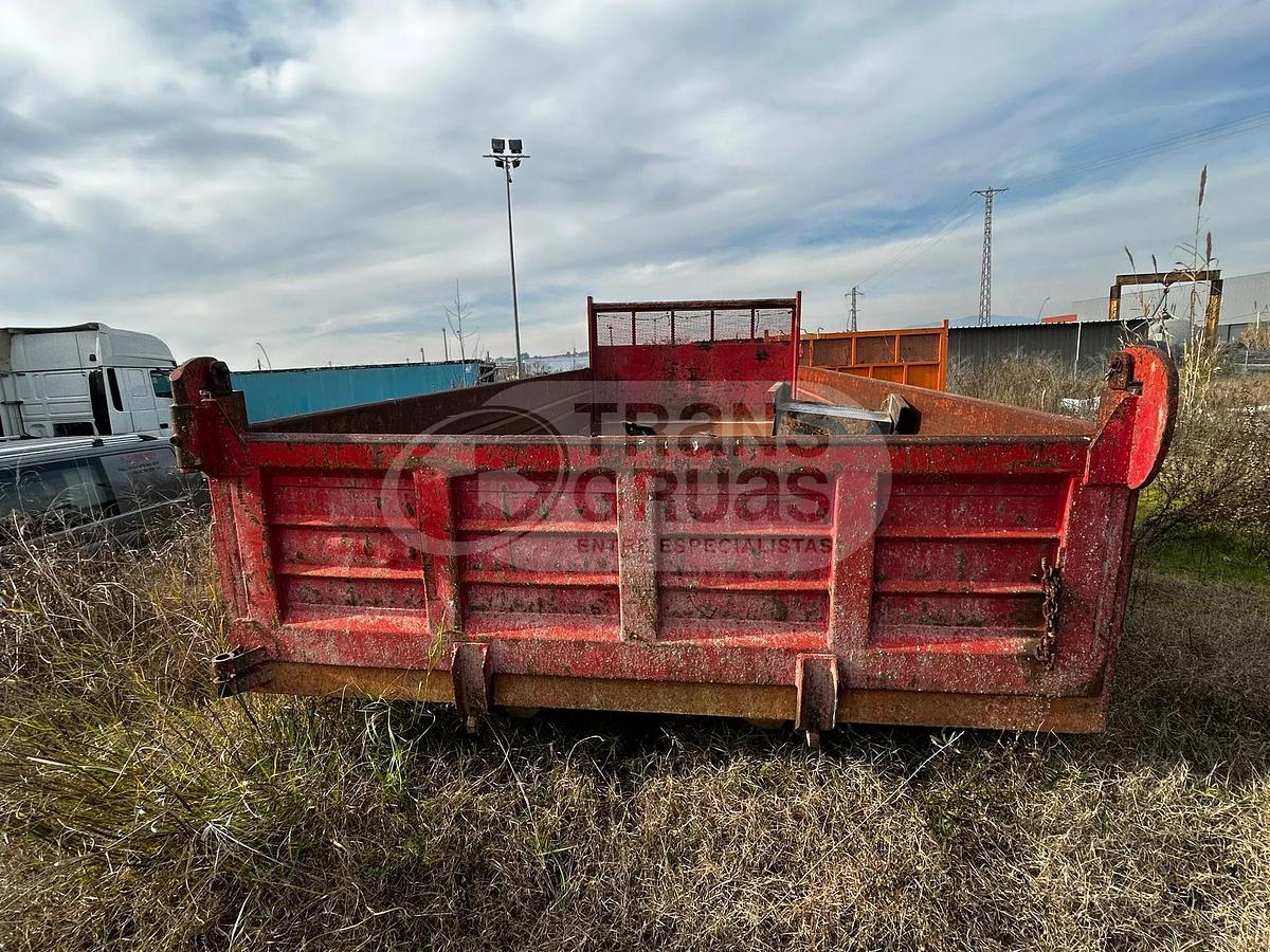 Usado caja para volquete usada