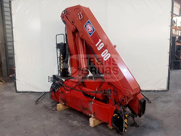 Usado Grúa hidráulica HMF 1903 K5 usada en venta