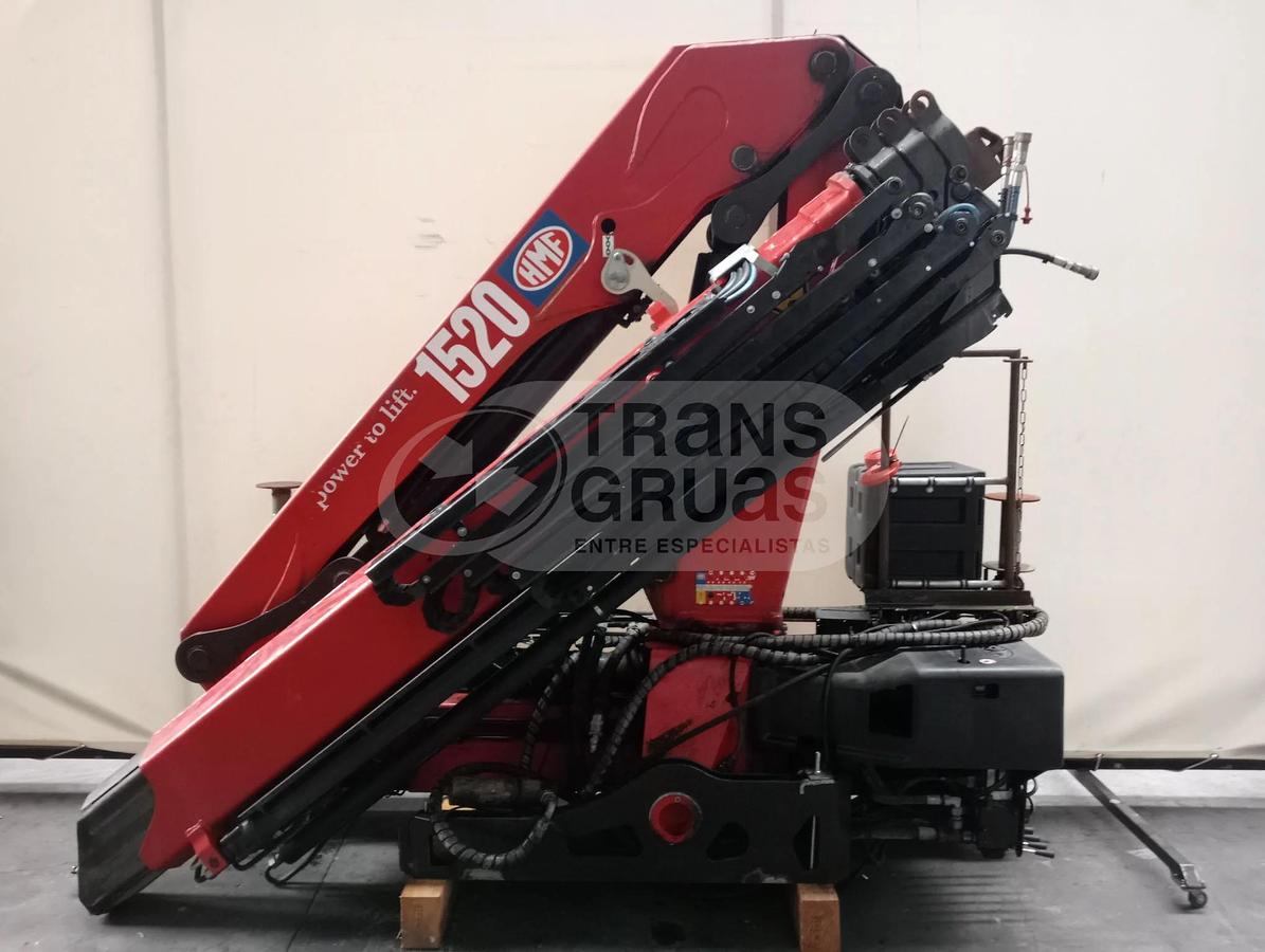 Usado Grúa hidráulica HMF 1520 K4 usada en venta