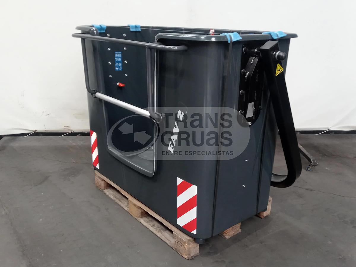Cesta de fibra para grúa 2 op