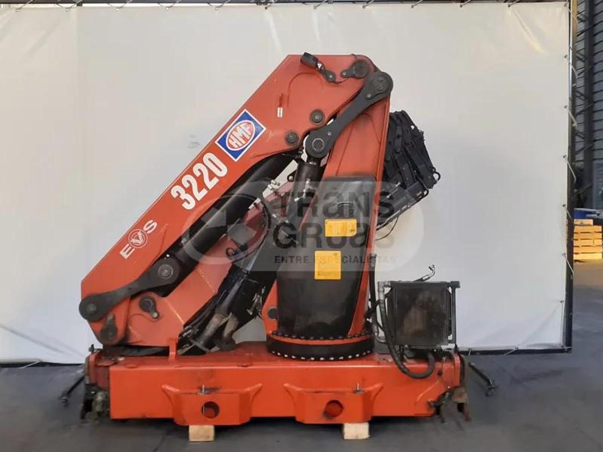 Usado Grúa hidráulica HMF 3220 K5 usada en venta