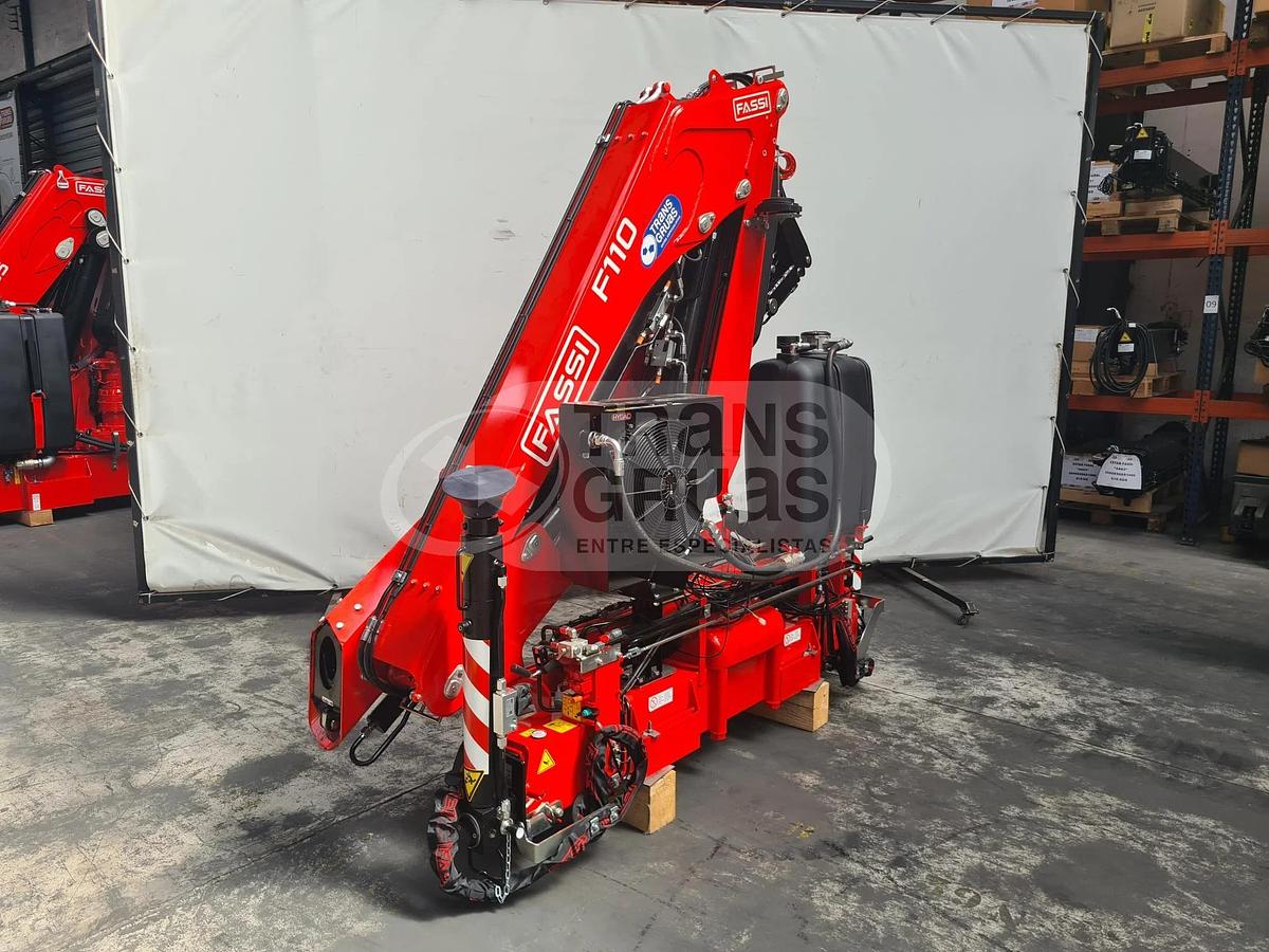 Grúa hidráulica articulada Fassi F110B.0.24 E-ACTIVE 9,07 tm en venta