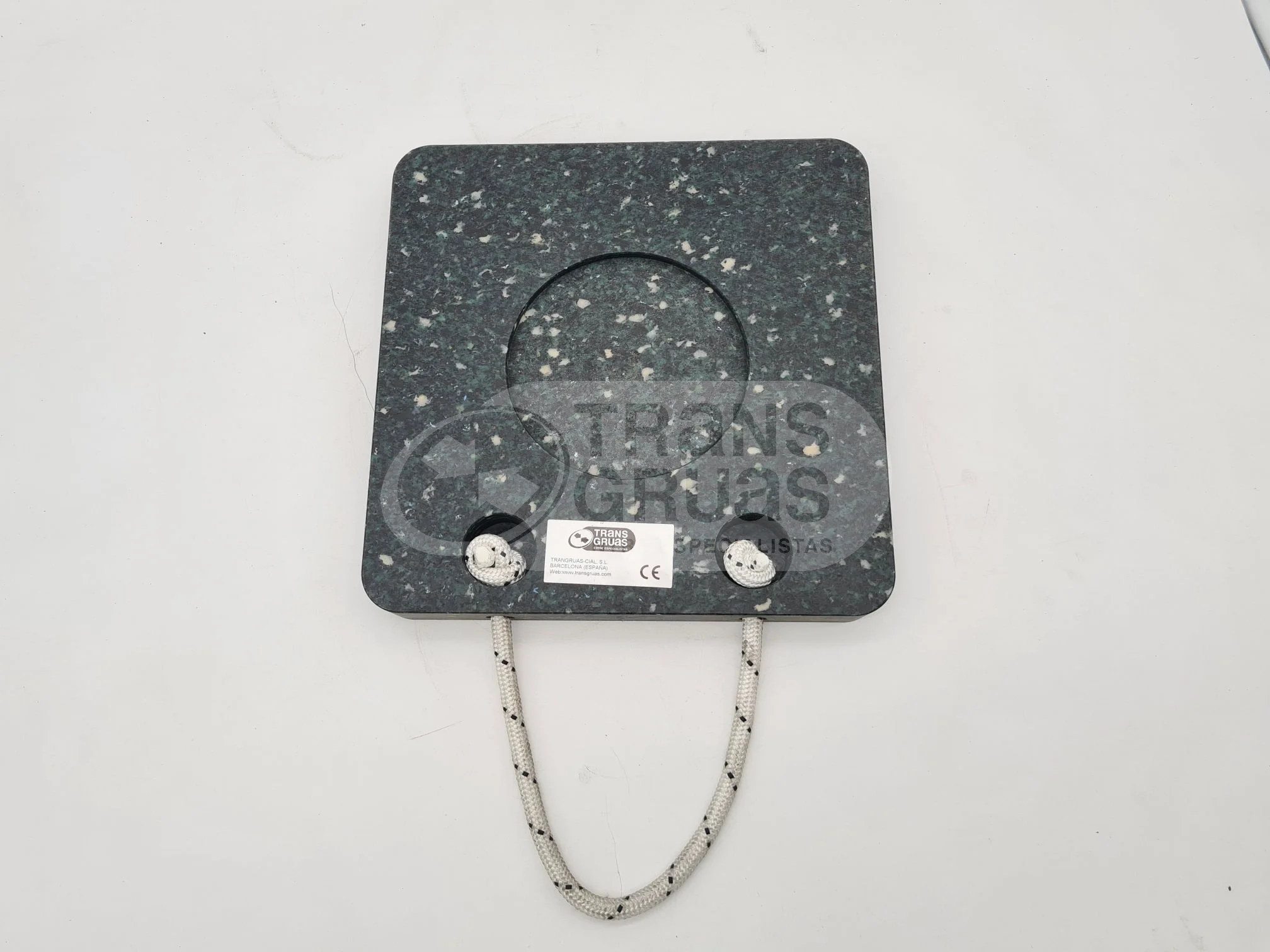 Placa apoyo para grúas (7 tn)