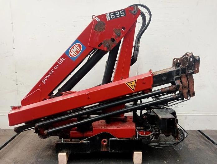 Usado Grúa HMF 635 K3