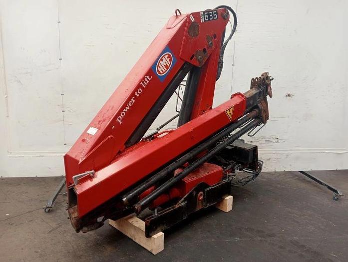 Usado Grúa HMF 635 K3