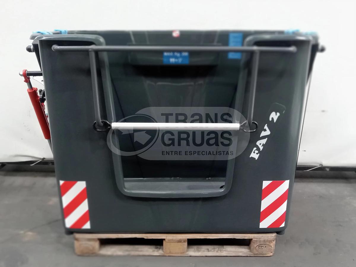 Cesta de fibra para grúa 2 op