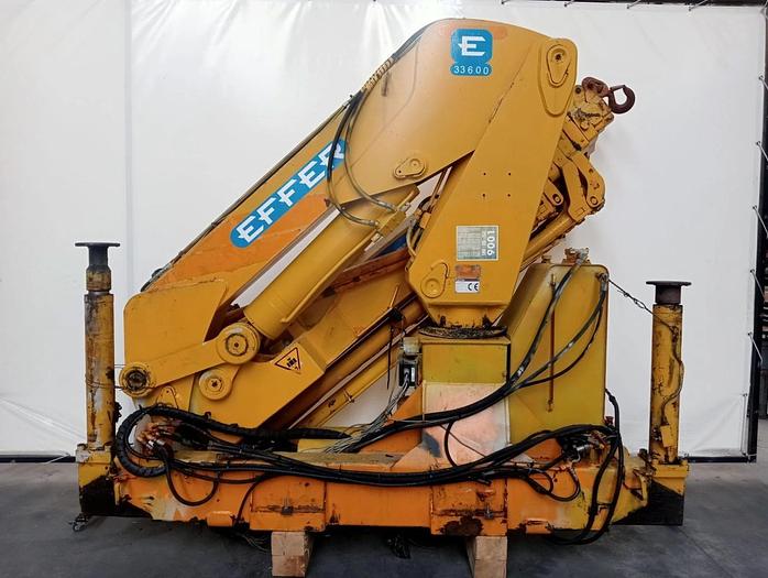 Usado Grúa hidráulica Effer 33600 6S usada en venta