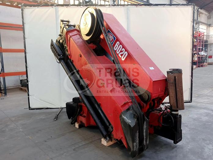 Usado Grúa hidráulica HMF 6020