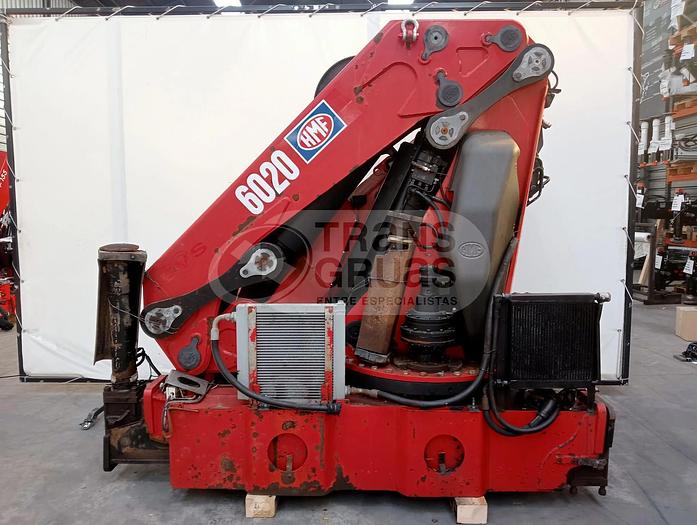 Usado Grúa hidráulica HMF 6020