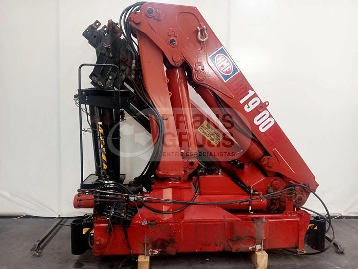 Usado Grúa hidráulica HMF 1903 K5 usada en venta