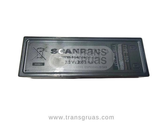 Batería original radiomando Scanreco 2000 mAh