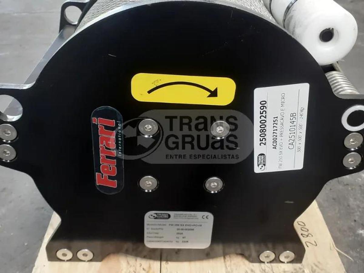 Cabrestante de elevación FW 250 2.325 kg